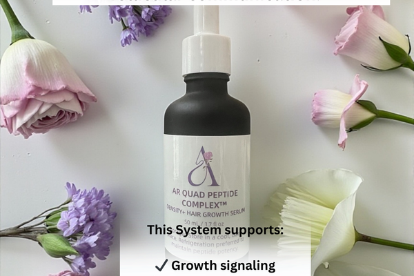 What Is the AR Quad Peptide System? The Science Behind Multi-Pathway Hair Growth.