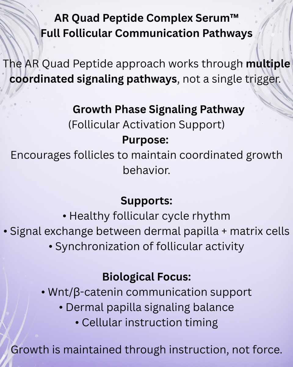 AR Quad Peptide Complex™ Density & Hair Growth Serum -1oz