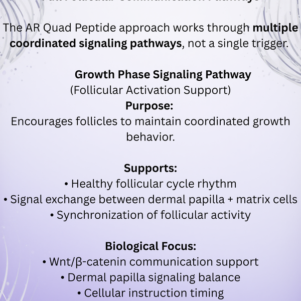 AR Quad Peptide Complex™ Density & Hair Growth Serum -1oz