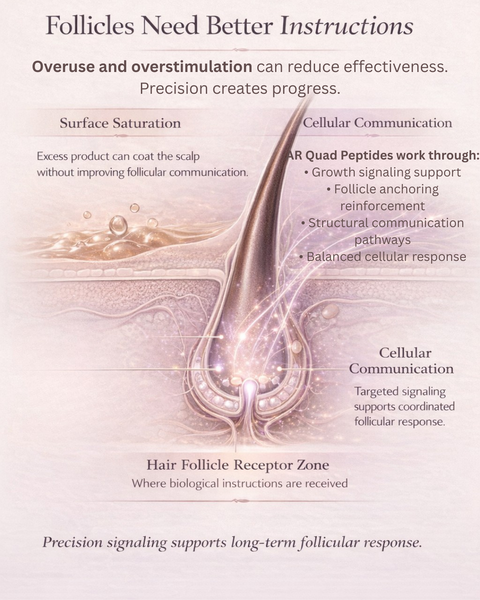 AR Quad Peptide Complex™ Density & Hair Growth Serum -1oz