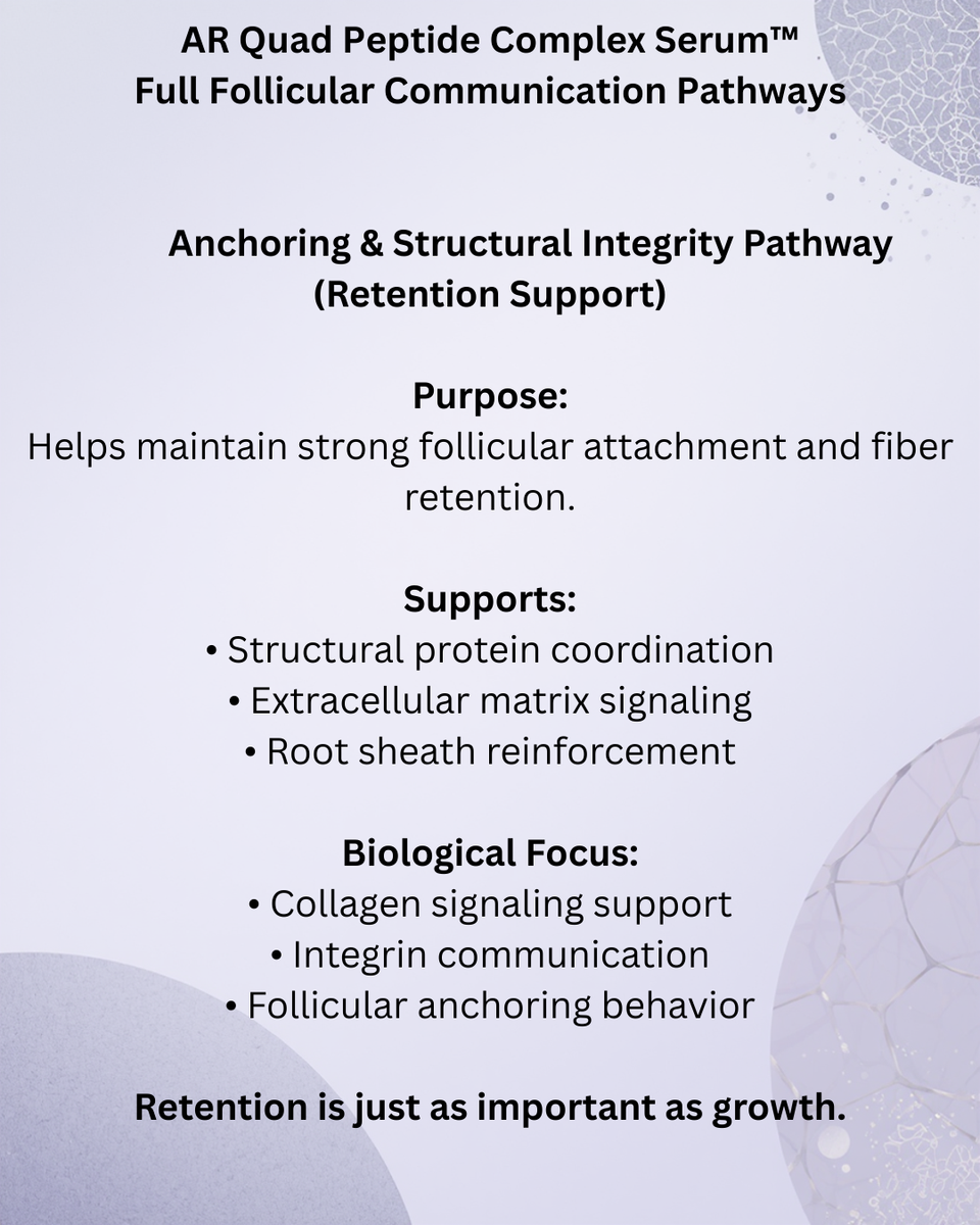 AR Quad Peptide Complex™ Density & Hair Growth Serum -1oz