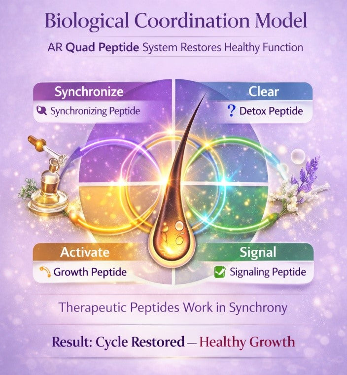 Quad Science Explained AR QUAD PEPTIDE-SCIENCE – Athena Rose Hair
