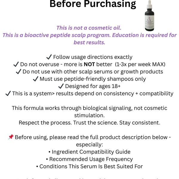 AR Quad Peptide Complex™ Density & Hair Growth Serum -1oz