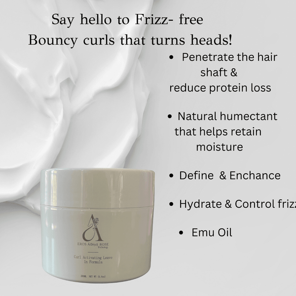 Curl Activating Leave-In Formula - Athena Rose Hair