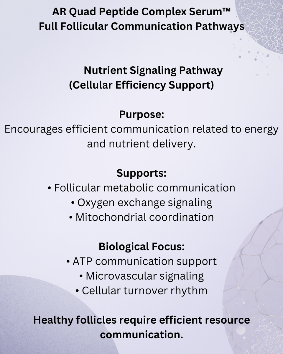 AR Quad Peptide Complex™ Density & Hair Growth Serum -1oz